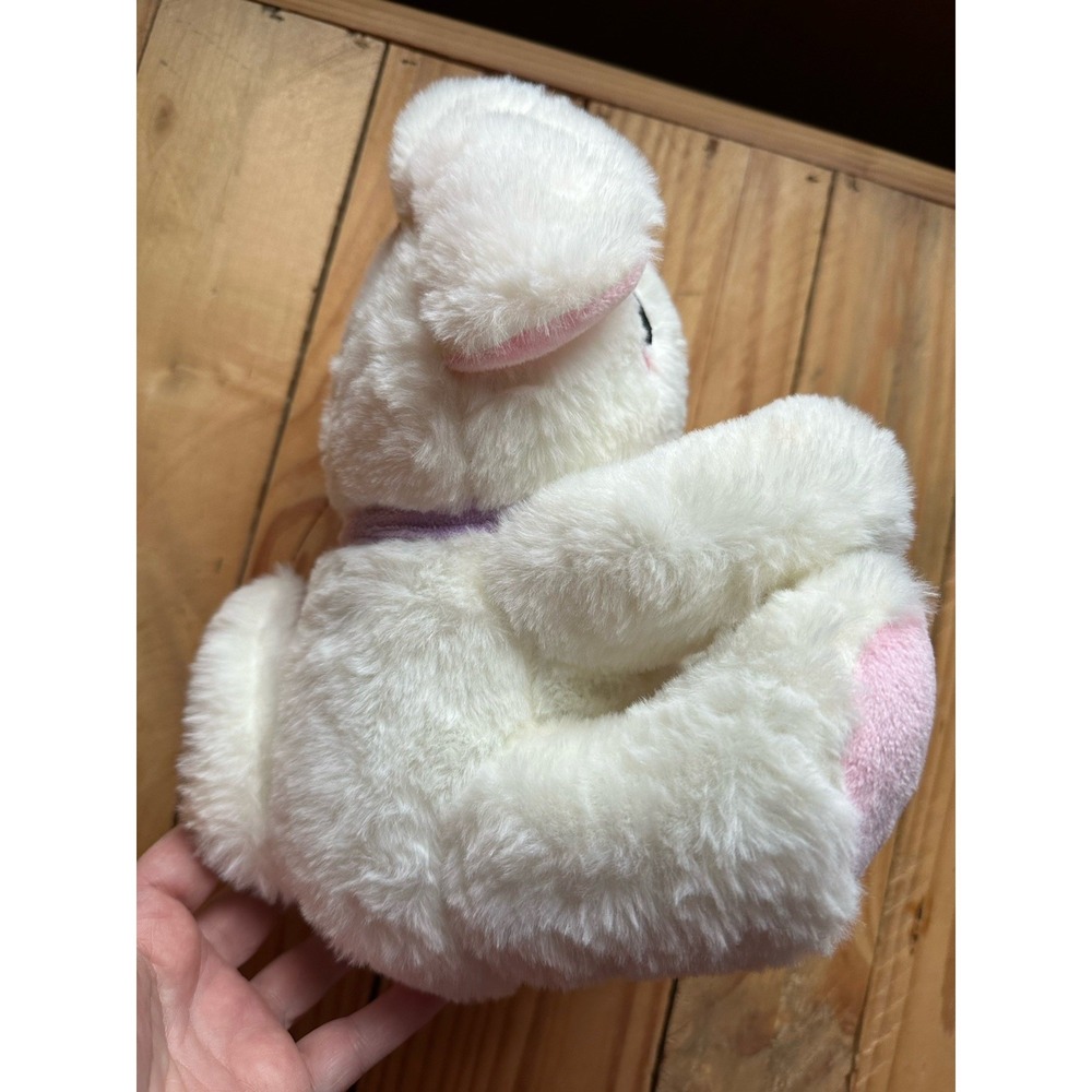 Ploofs Cute N Creepy Stuffed Animal 10" Gothic Plush Spooky White Mouse w/ Horns - Picture 4 of 11